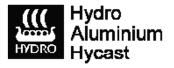 Hydro Aluminum Hycast Logo