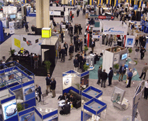 exhibit floor