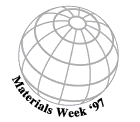 Materials Week Logo