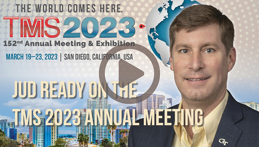 Jud Ready on the TMS2023 Annual Meeting