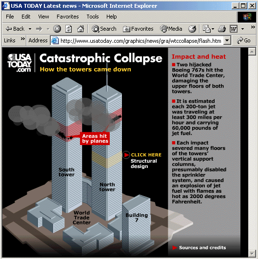 world trade center collapse gif