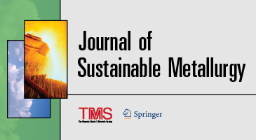 TMS Journal of the Month - Journal of Sustainable Metallurgy