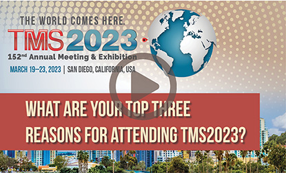 What at the Top Three Reasons for Attending TMS2023?